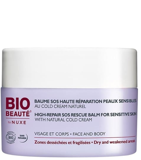 Nuxe, Bio Beaute High-Repair Sos Rescue Balm, balsam do twarzy i ciała, 50 ml Nuxe