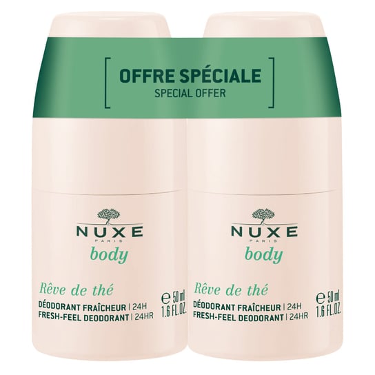 Nuxe Body Reve De The, dezodorant, 2x 50 ml Nuxe