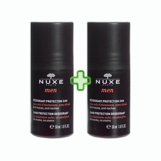 Nuxe Men, dezodorant roll-on, 2 x 50 ml Nuxe