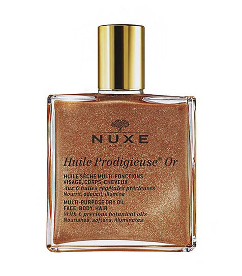 Nuxe, Prodigieux, wielofunkcyjny suchy olejek ze złotymi drobinkami, 50 ml Nuxe