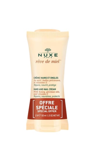 Nuxe, Reve de MIel, krem do rąk i paznokci, 2 szt. Nuxe