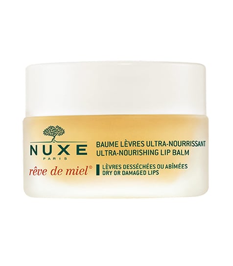 Nuxe, Reve de Miel, ultrakomfortowy balsam do ust w słoiczku, 15 ml Nuxe
