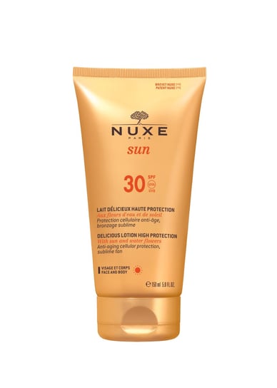 Nuxe, Sun, mleczko do opalania twarzy i ciała, SPF 30, 150 ml Nuxe