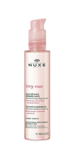 Nuxe Very Rose, delikatny olejek do demakijażu, 150 ml Nuxe