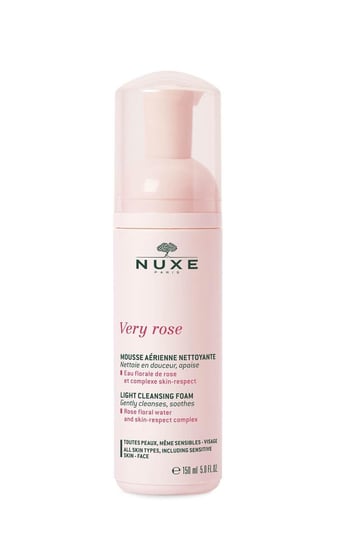 Nuxe Very Rose, oczyszczająca pianka micelarna, 150 ml Nuxe