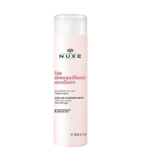 Nuxe, woda micelarna do demakijażu z płatkami róży, 200 ml Nuxe