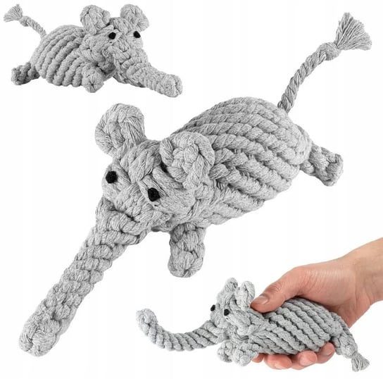Nuxie® zabawka szarpak gryzak dla psa słoń 23cm HURTNET