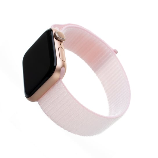 Nylonowy pasek FIXED do Apple Watch 38/40/41 mm, różowy FIXED
