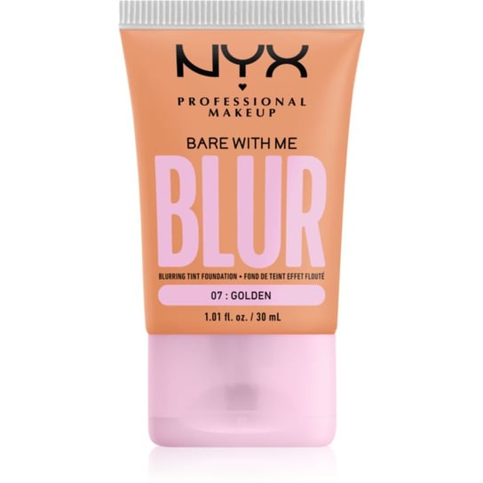 NYX Professional Makeup Bare With Me Blur Tint podkład nawilżający odcień 07 Golden 30 ml Inna marka