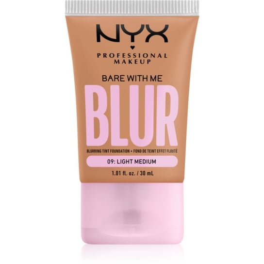 NYX Professional Makeup Bare With Me Blur Tint podkład nawilżający odcień 09 Light Medium 30 ml Inna marka