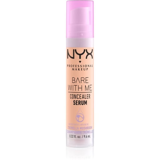 NYX Professional Makeup Bare With Me Concealer Serum korektor nawilżający 2 w 1 odcień 2.5 Medium Vanilla 9,6 ml NYX Professional MakeUp