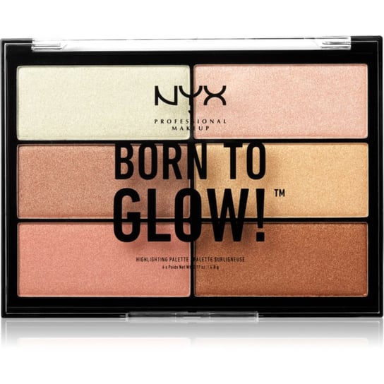NYX Professional Makeup Born To Glow paleta rozjaśniaczy odcień 01 6x4,8 g Inna marka