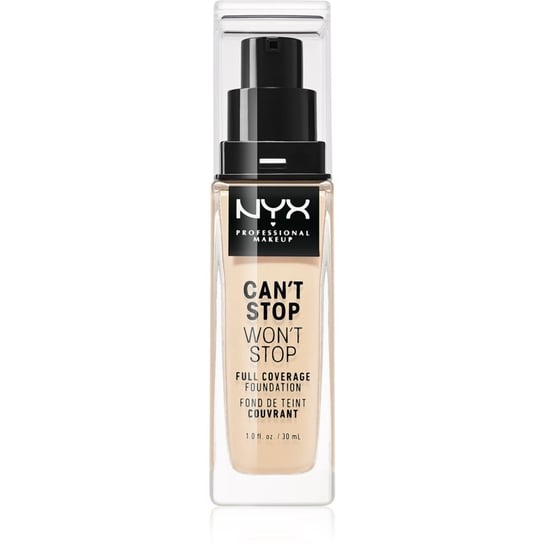NYX Professional Makeup Can't Stop Won't Stop Full Coverage Foundation podkład mocno kryjący odcień 02 Alabaster 30 ml Inna marka