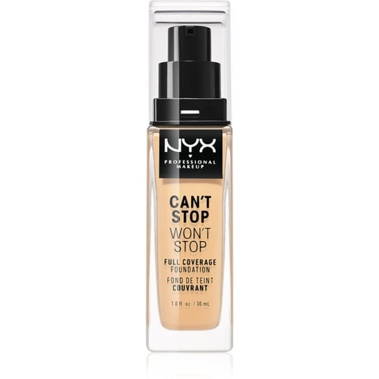 NYX Professional Makeup Can't Stop Won't Stop Full Coverage Foundation podkład mocno kryjący odcień 07 Natural 30 ml Inna marka