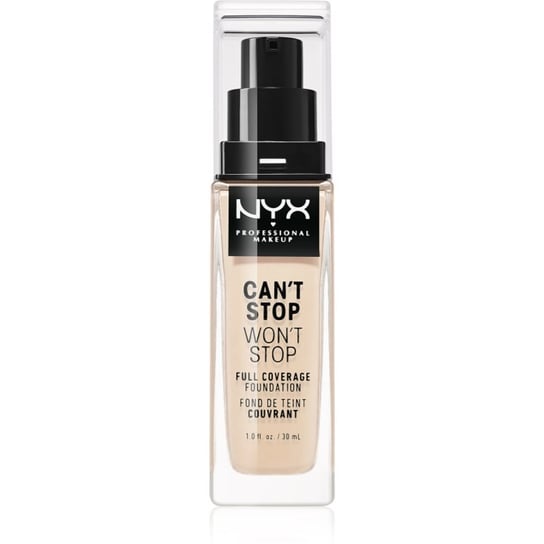 NYX Professional Makeup Can't Stop Won't Stop Full Coverage Foundation podkład mocno kryjący odcień 1.3 Light Porcelain 30 ml Inna marka