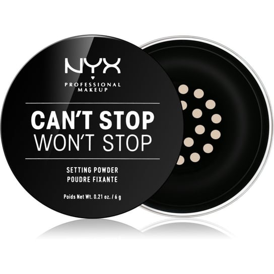 NYX Professional Makeup Can't Stop Won't Stop puder sypki odcień 01 Light 6 g NYX Professional MakeUp