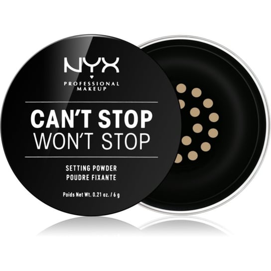 NYX Professional Makeup Can't Stop Won't Stop puder sypki odcień 02 Light-medium 6 g NYX Professional MakeUp