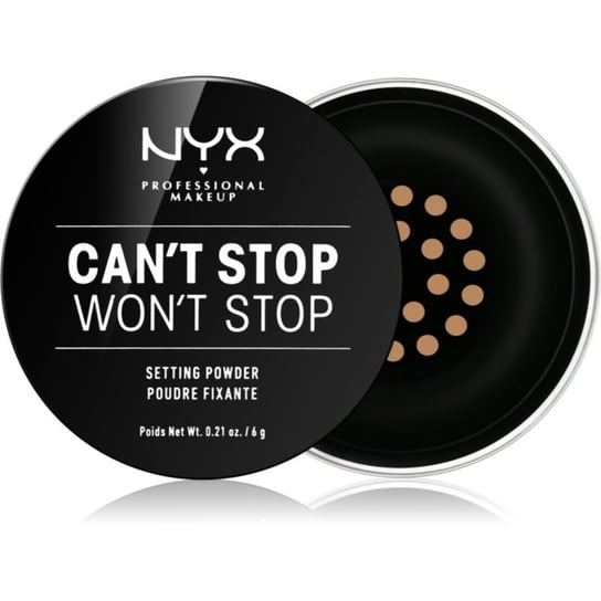 NYX Professional Makeup Can't Stop Won't Stop puder sypki odcień 03 Medium 6 g NYX Professional MakeUp