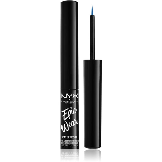 NYX Professional Makeup Epic Wear Liquid Liner eyelinery w płynie o matowym wykończeniu odcień 05 Sapphire 3.5 ml NYX