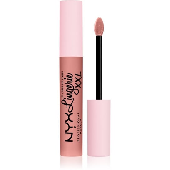 NYX Professional Makeup Lip Lingerie XXL pomadka w płynie o matowym wykończeniu odcień 01 - Undressd 4 ml Inna marka