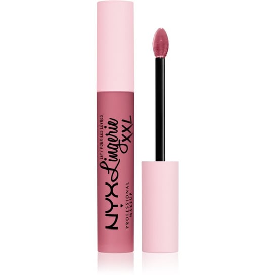NYX Professional Makeup Lip Lingerie XXL pomadka w płynie o matowym wykończeniu odcień 12 - Maxx out 4 ml Inna marka