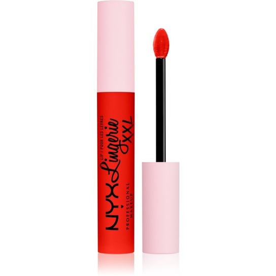 NYX Professional Makeup Lip Lingerie XXL pomadka w płynie o matowym wykończeniu odcień 27 - On Fuego 4 ml Inna marka