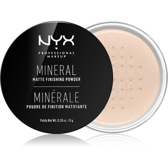 NYX Professional Makeup Mineral Finishing Powder puder mineralny odcień Light/Medium 8 g NYX Professional MakeUp