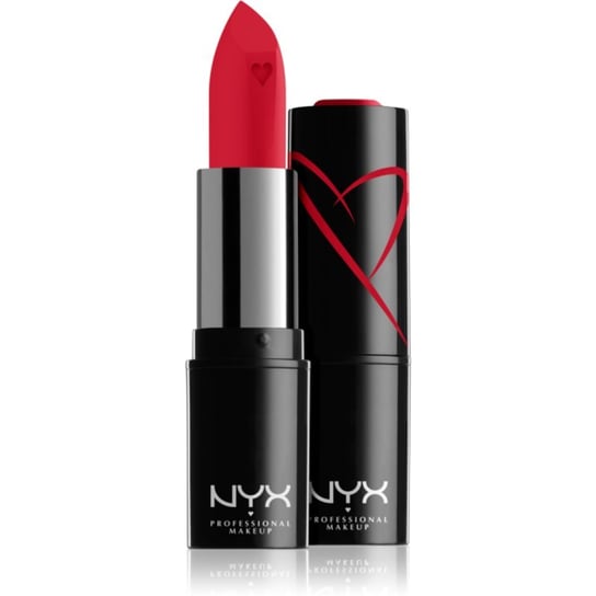 NYX Professional Makeup Shout Loud kremowa pomadka nawilżająca odcień 11 - Red Haute 3.5 g Inna marka