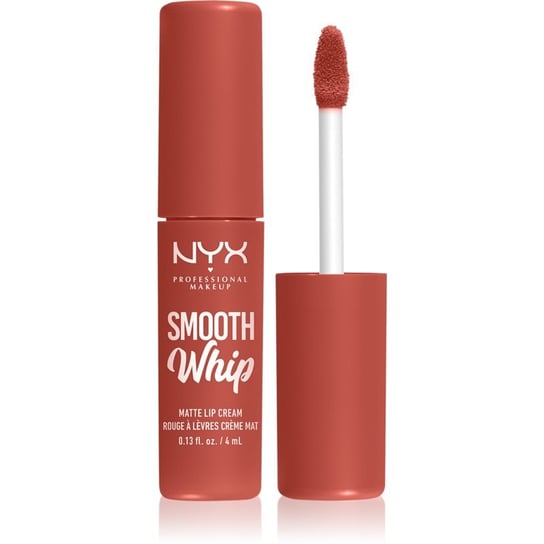 NYX Professional Makeup Smooth Whip Matte Lip Cream aksamitna pomadka o działaniu wygładzającym odcień 04 Teddy Fluff 4 ml Inna marka