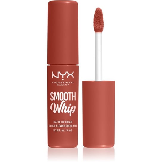 NYX Professional Makeup Smooth Whip Matte Lip Cream aksamitna pomadka o działaniu wygładzającym odcień 07 Pushin' Cushion 4 ml Inna marka