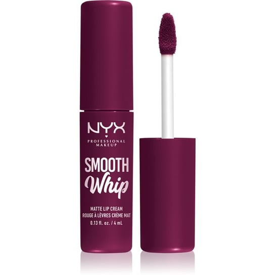 NYX Professional Makeup Smooth Whip Matte Lip Cream aksamitna pomadka o działaniu wygładzającym odcień 11 Berry Bed Sheers 4 ml Inna marka