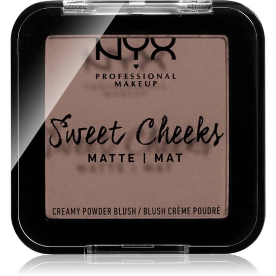 NYX Professional Makeup Sweet Cheeks Blush Matte róż do policzków odcień SO TAUPE 5 g NYX Professional MakeUp
