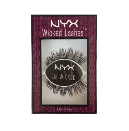 NYX, Wicked Lashes, sztuczne rzęsy Be Wicked WL18, 1 para NYX