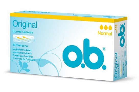 O.B. Original Normal, tampony, 16 szt. OB