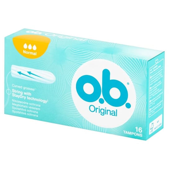 O.B., Original Normal, tampony, 16 szt. O.B.