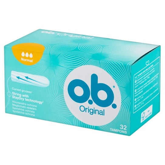 O.B.,Original Normal, tampony, 32 szt. O.B.