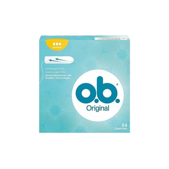 O.B., Original Normal, tampony, 64 szt. O.B.