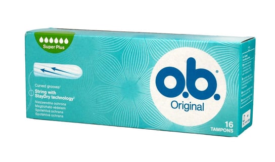O.B., Original Super Plus, tampony, 16 szt. O.B.