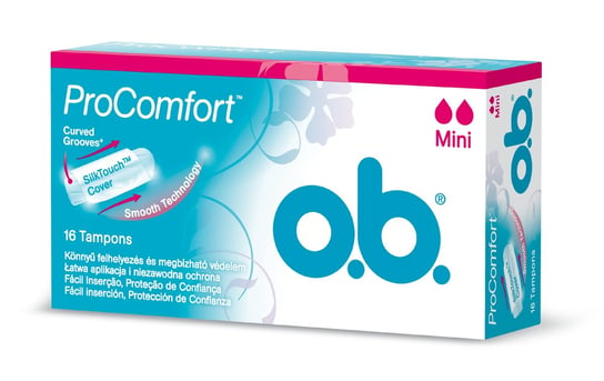 O.B., ProComfort Mini, tampony, 16 szt. O.B.
