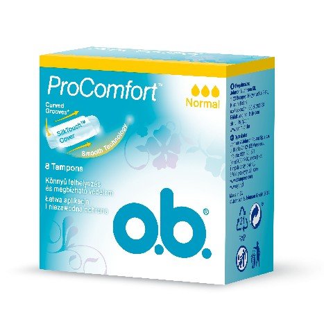 O.B. ProComfort Normal, tampony, 8 szt. OB