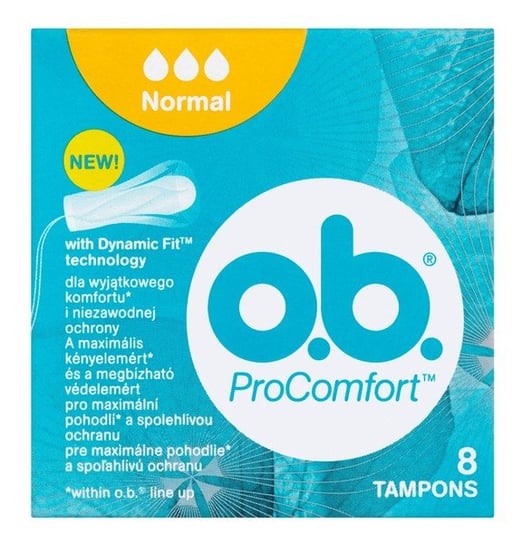 O.B. ProComfort Normal Tampony 8 sztuk O.B.