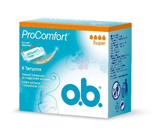 O.B. ProComfort Super, tampony, 8 szt. OB