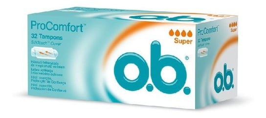 O.B,. ProComfort Super, tampony higieniczne, 4x32 szt. O.B.