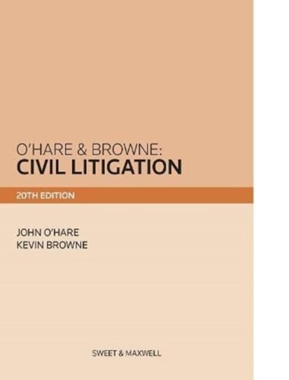 O'Hare & Browne: Civil Litigation John O'Hare