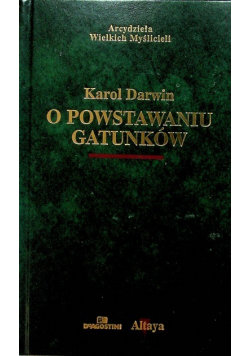 O powstaniu gatunków Darwin Karol