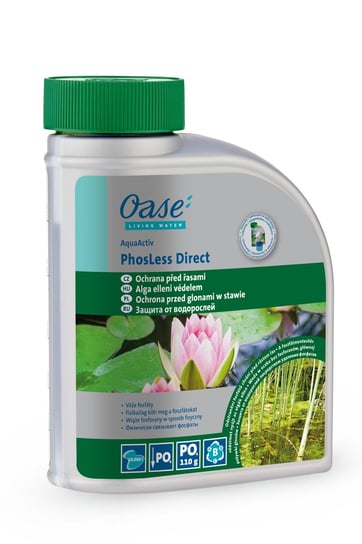 Oase Aquaactiv Phosless Direct 500 Ml - Ochrona Przed Glonami W Stawie OASE