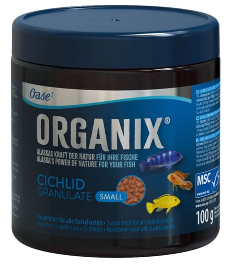 Oase Organix Cichild Granules S 250Ml - Pokarm Małe Granulki Dla Pielęgnic OASE