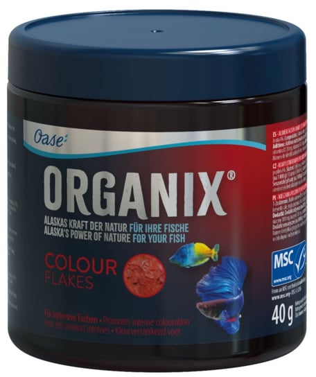 Oase Organix Colour Flakes 250Ml - Pokarm Płatki Dla Ryb Wybarwiający OASE