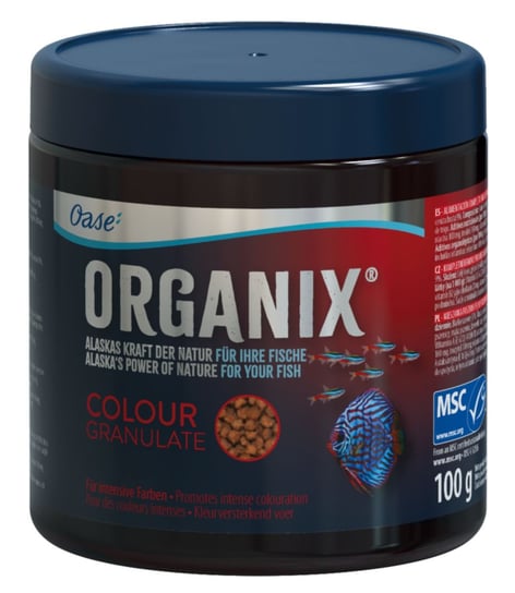 Oase Organix Colour Granulate 250Ml - Pokarm Granulki Dla Ryb Wybarwiający OASE