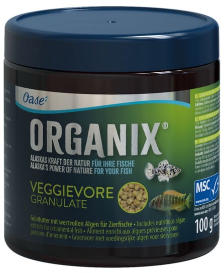 Oase Organix Veggievore Granule 250Ml - Pokarm Duże Granulki Dla Ryb OASE